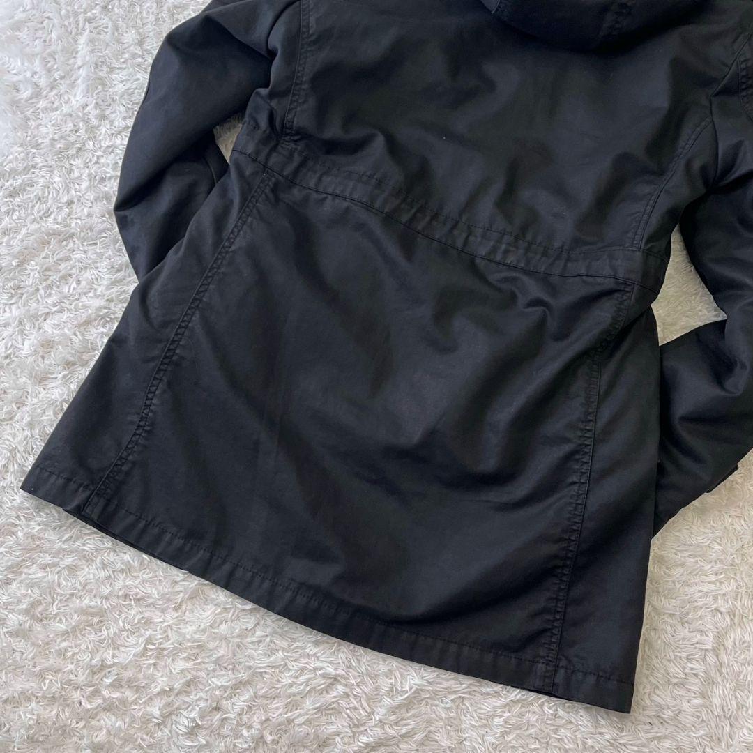 バーバリーブラックレーベル モッズコート ボアパーカー ライナー 3way M