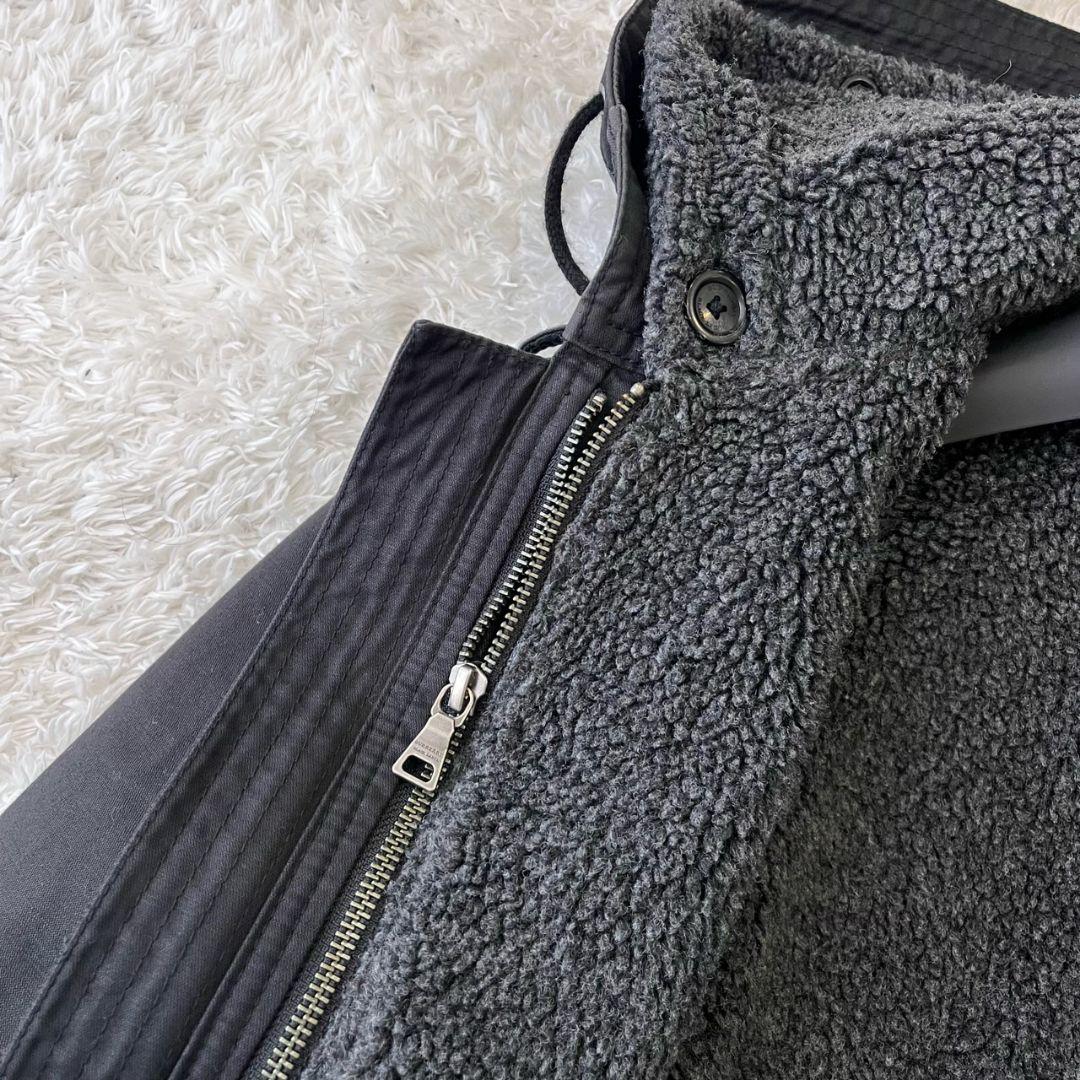 バーバリーブラックレーベル モッズコート ボアパーカー ライナー 3way M