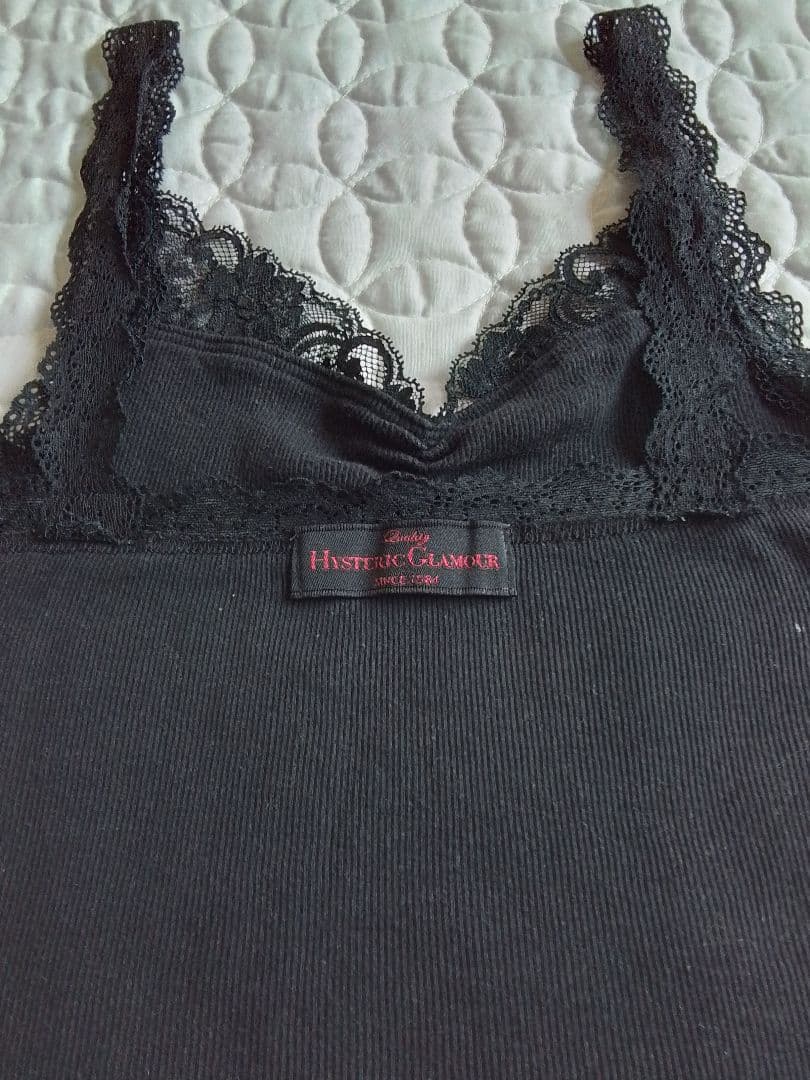 Hysteric Glamour 00s リブ キャミソール