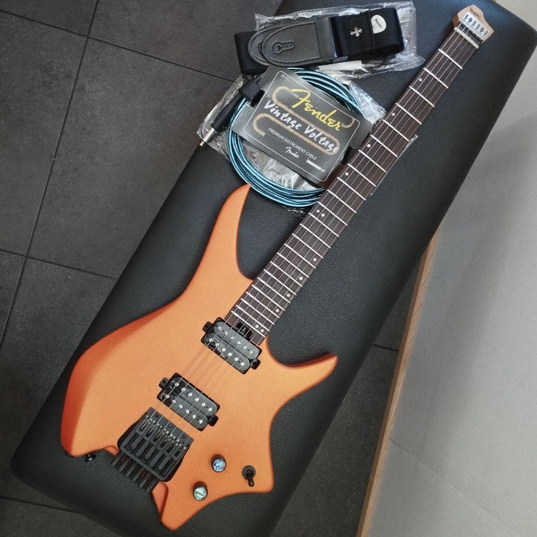 ほぼ未使用 ヘッドレスギター HEX N400