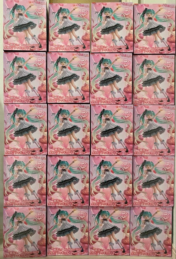 初音ミク　フィギュア　20体セット　AMP