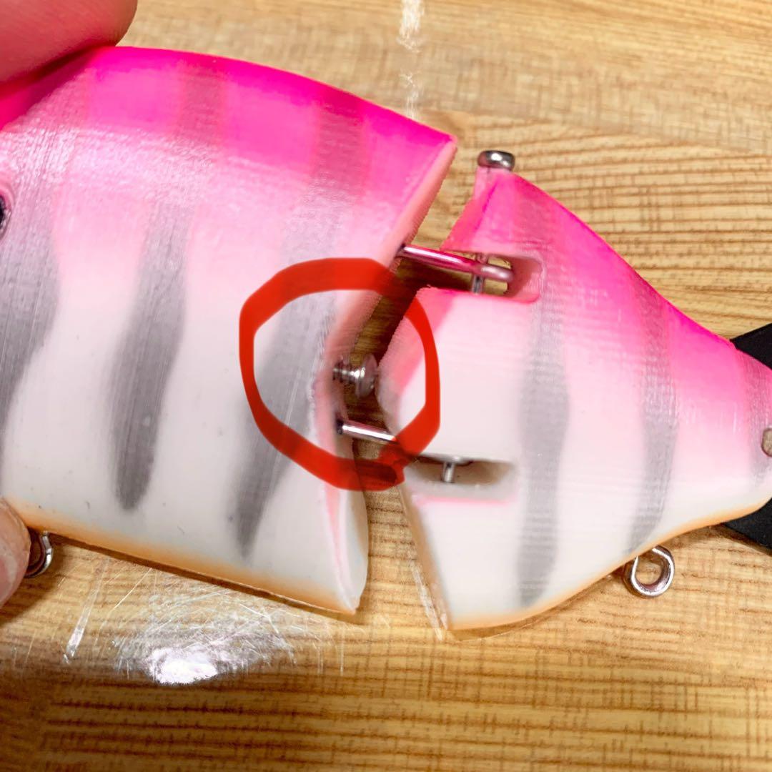 ※コメント用出品　自作　UFギル　3Dプリンター製　ハンドメイドルアー