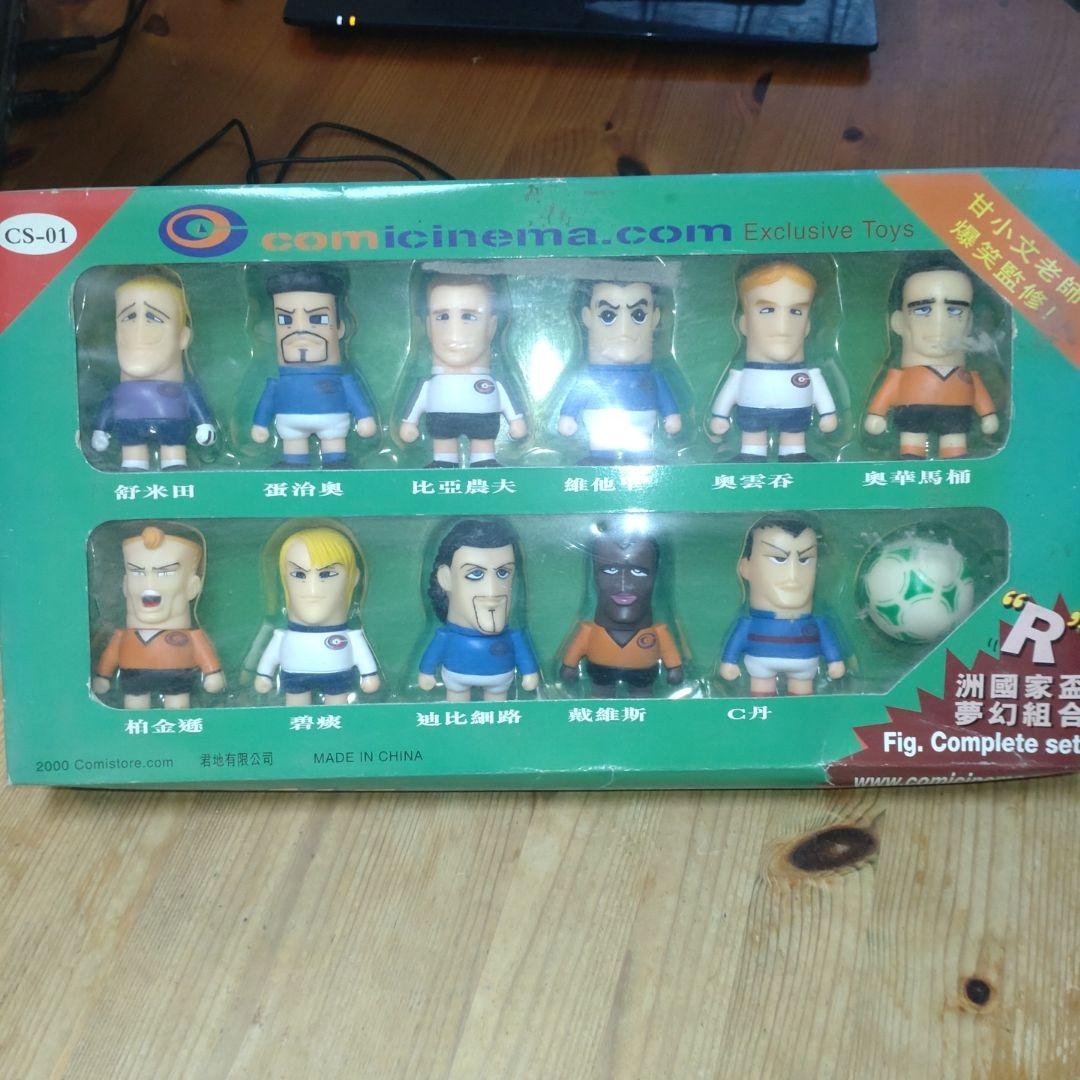 【激レア】サッカーソフビフィギュア11体+ボール セット