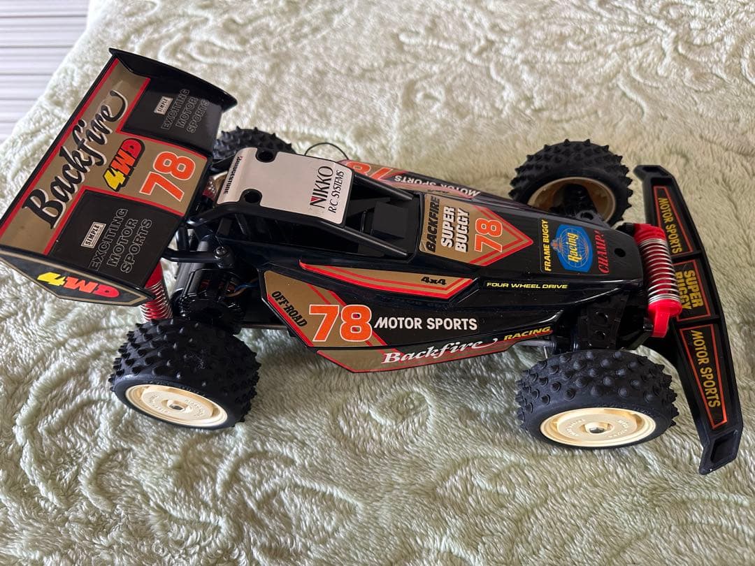 ニッコーラジコン バックファイヤー 当時物 タミヤ レトロ 昭和