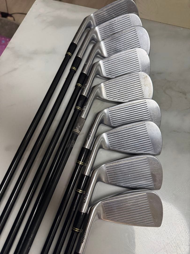 PRGR アイアンセット ステンレススチール カーボンシャフト