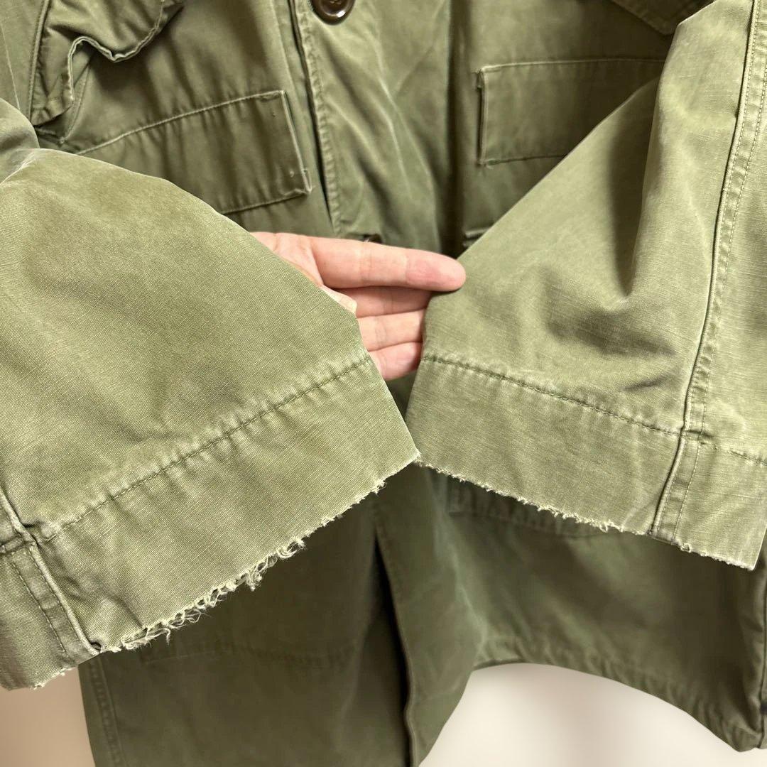 【希少】US.ARMY 40s M47 アルミジップ モッズコート S