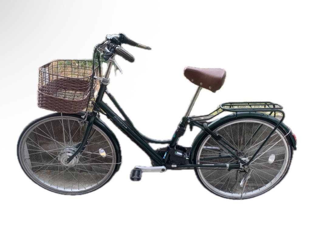 電動アシスト自転車 プリティッシュグリーンA18ALY0007 26インチ