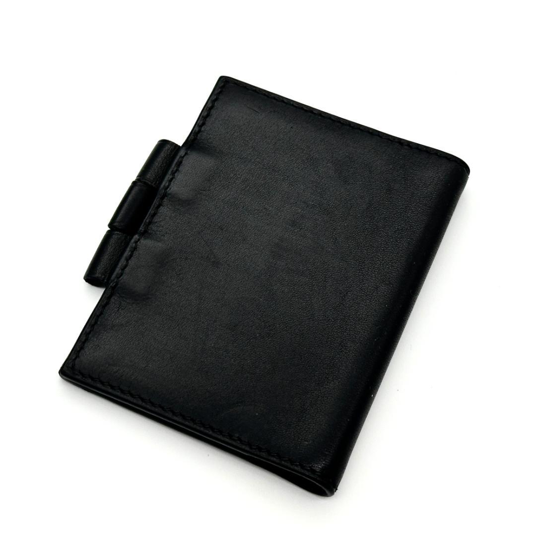 【極美品】HERMES エルメス　アジェンダ PM　ブラック カバー