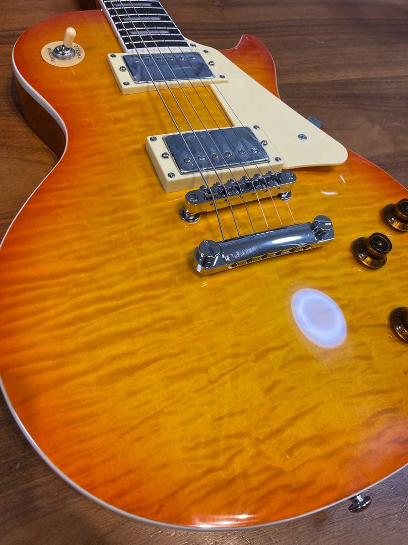 1点限り　バリトラ杢　1958LesPaul 　レスポール　レプリカ