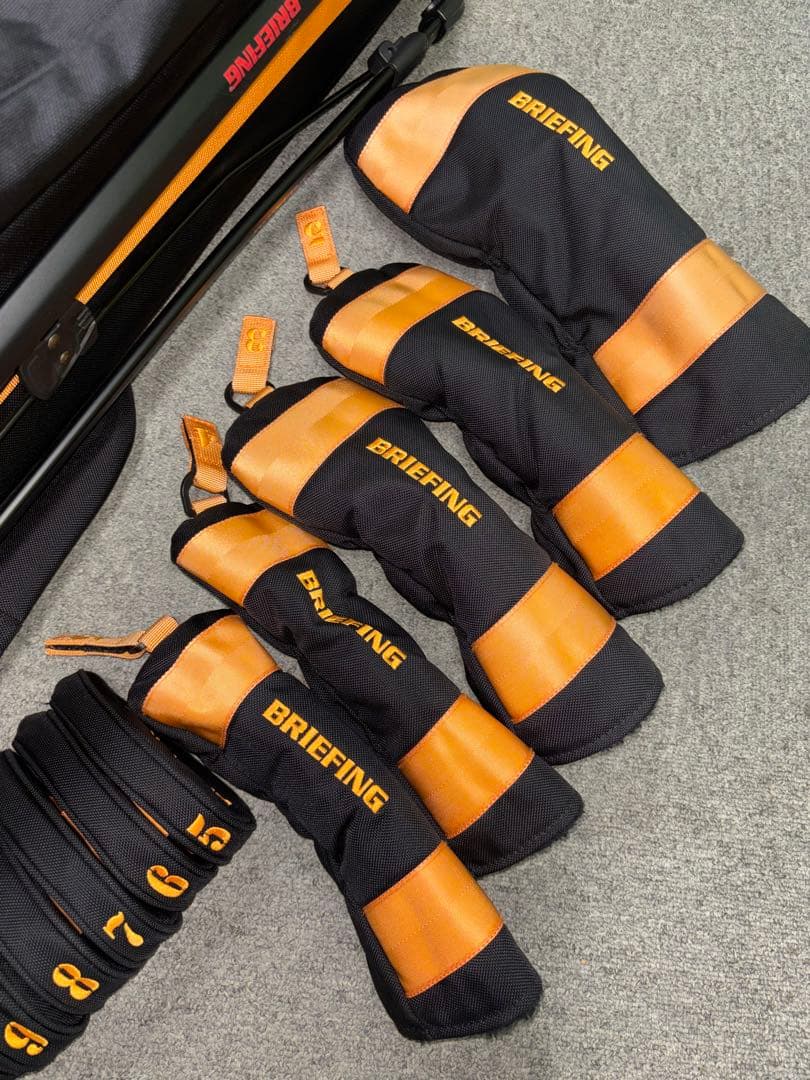 （希少品）ブリーフィング、クルーズコレクション、キャディバッグ含む8点フルセット