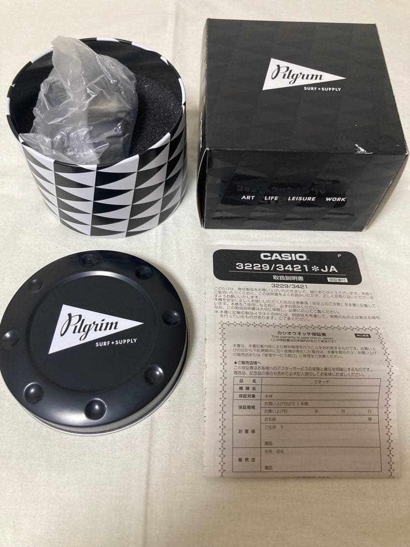 CASIO G-SHOCK ピルグリムコラボ　デジタル腕時計 20BAR防水