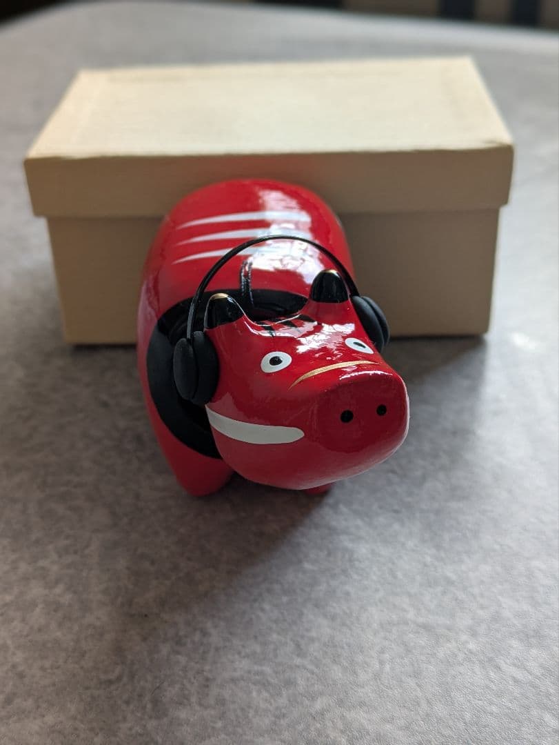 【新品】野沢民芸　ヘッドホンベコ2号