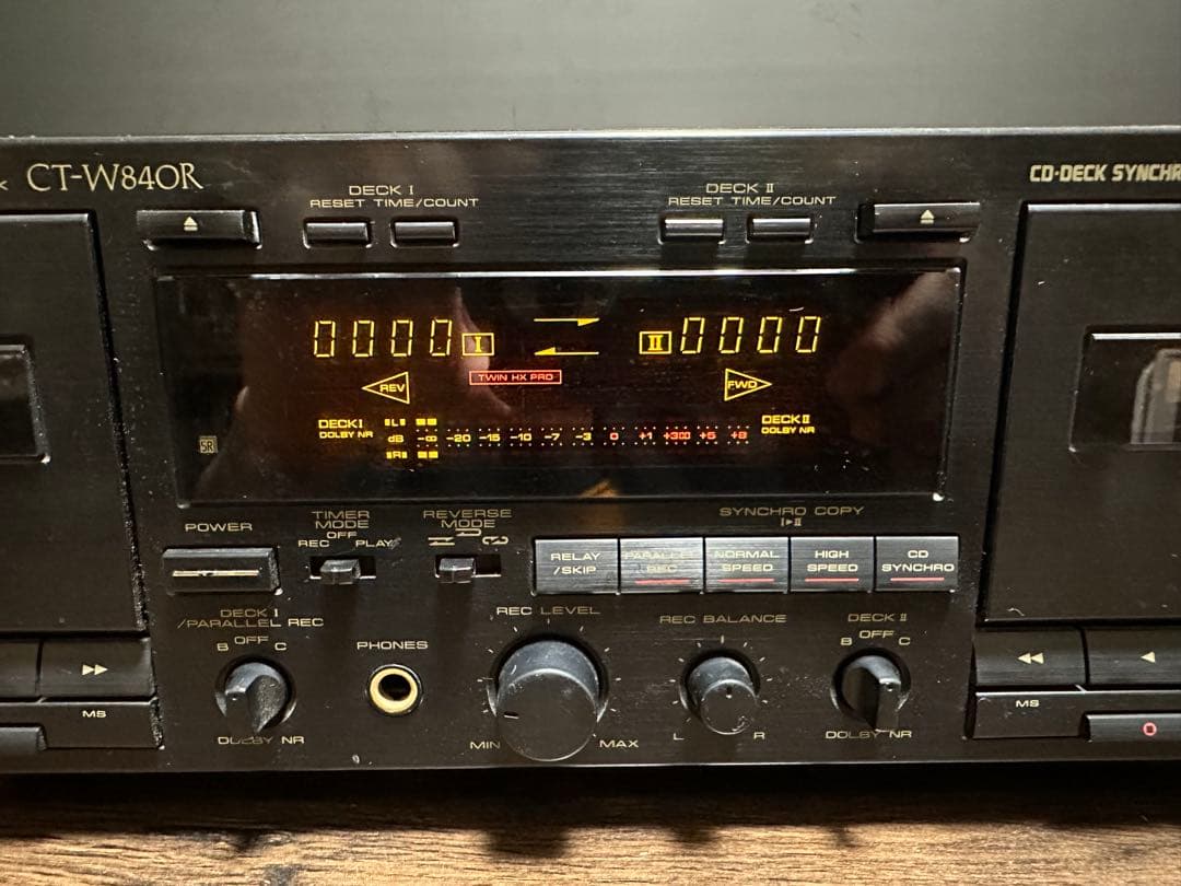 Pioneer パイオニアCTーW840R 動作品