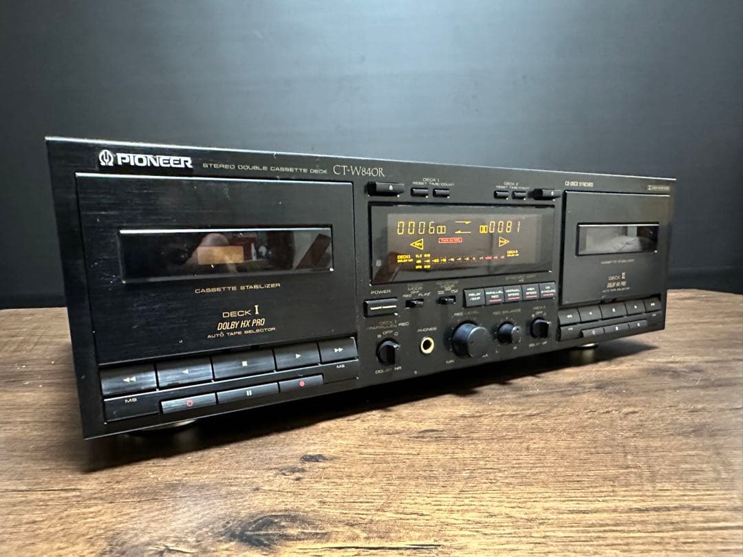 Pioneer パイオニアCTーW840R 動作品