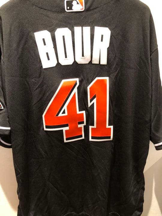 【1月SALE】MLB ジャスティン・ボーア実使用ジャージ　阪神