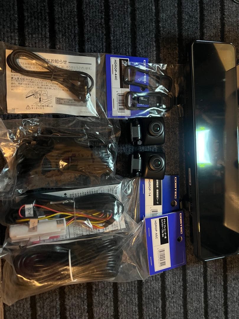 コムテック　ZDR-038 デジタルインナーミラー型ドライブレコーダー