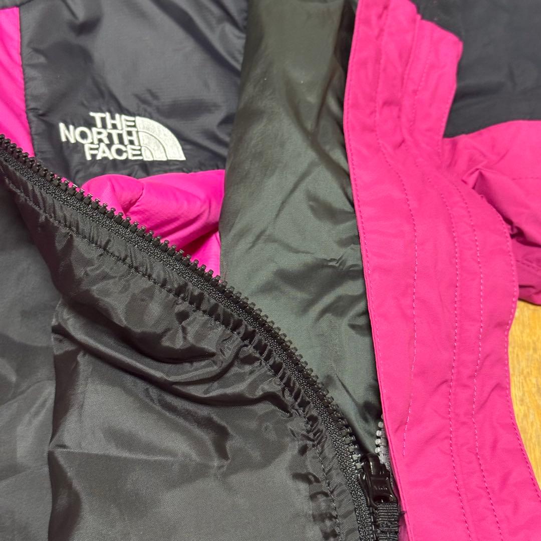 used ノースフェイス110 キッズ　スノボウェア　スキーウェア　スノーウェア