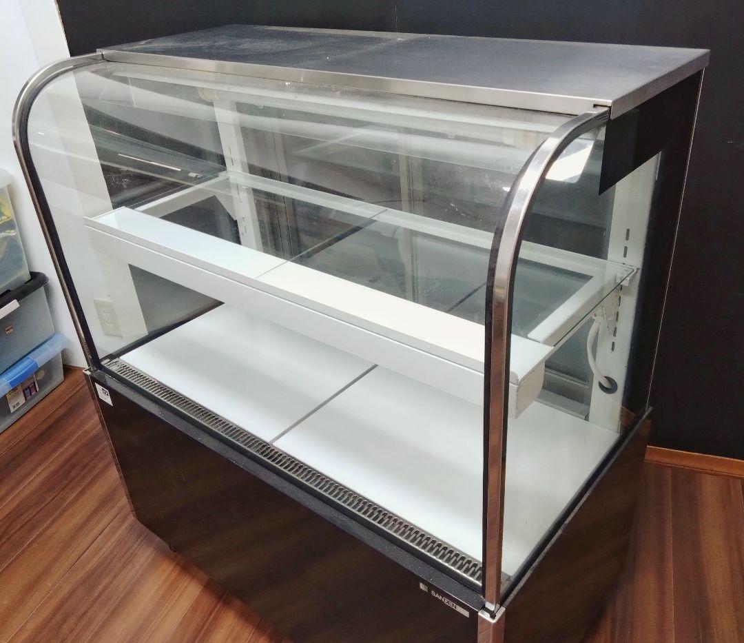 【送料込】中古 サンデン冷蔵ショーケース TSR-090XB-C キャスター付き