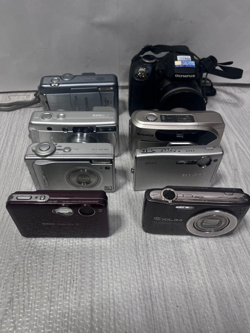 デジタルカメラ　Casio Nikon Olympus canon ジャンク品