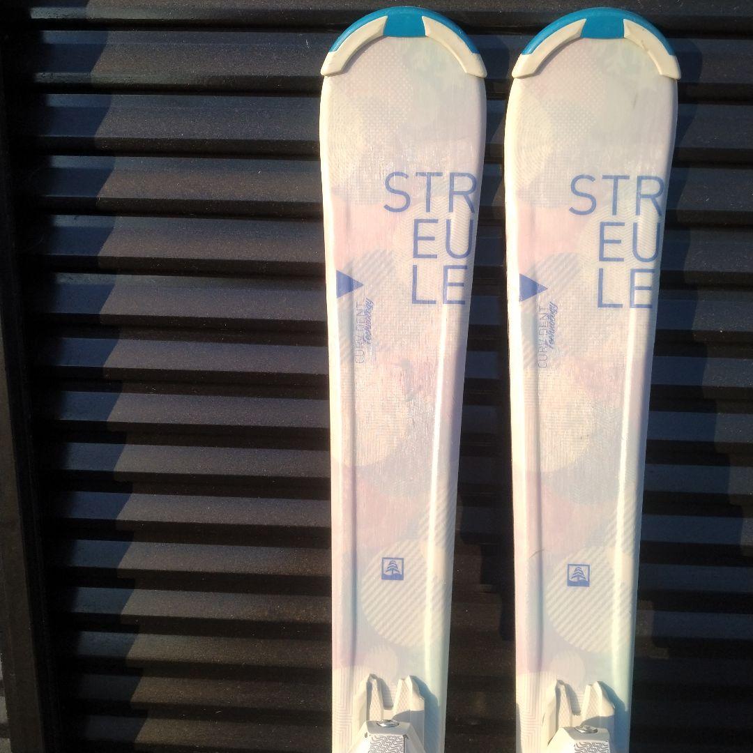 STREULE キッズ スキー板・ビンディング・ブーツ セット　中古品