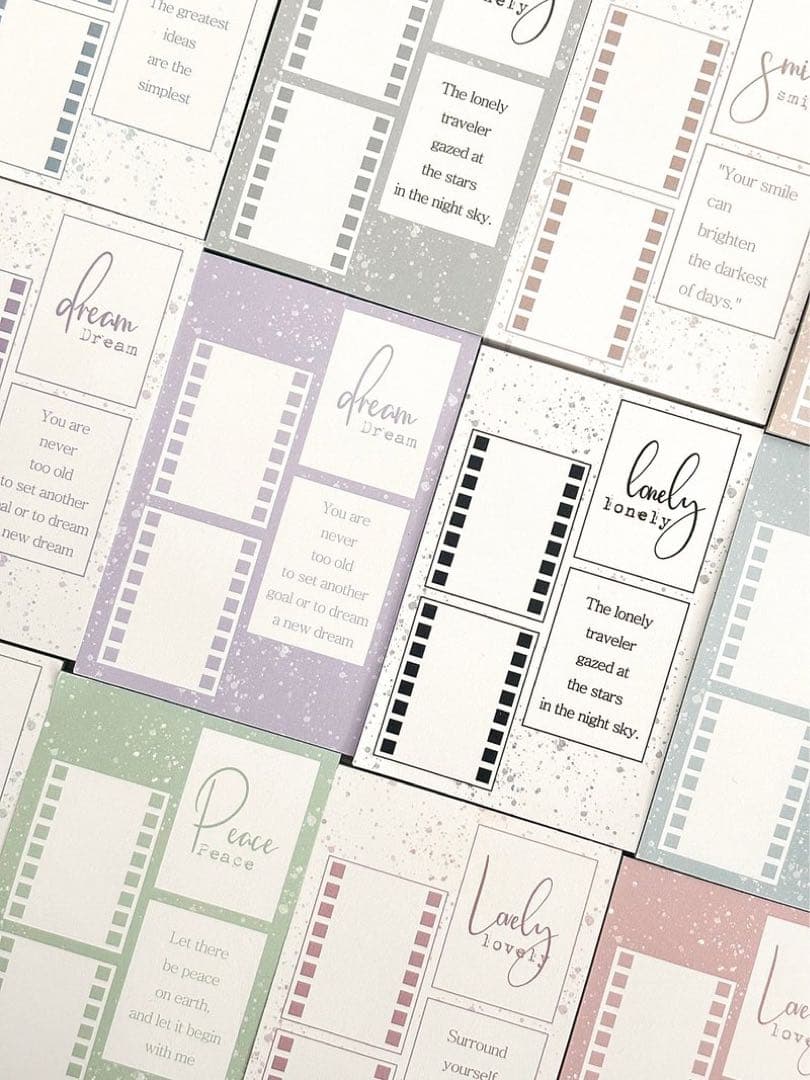 コラージュ素材　紙もの　素材紙　【2114】