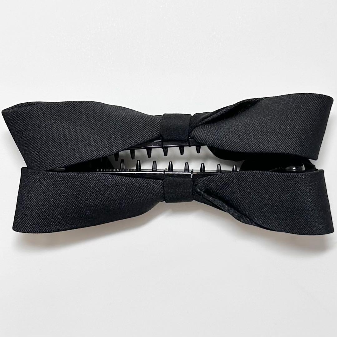 Complex Biz コンプレックス ビズ バナナクリップ リボン ブラック