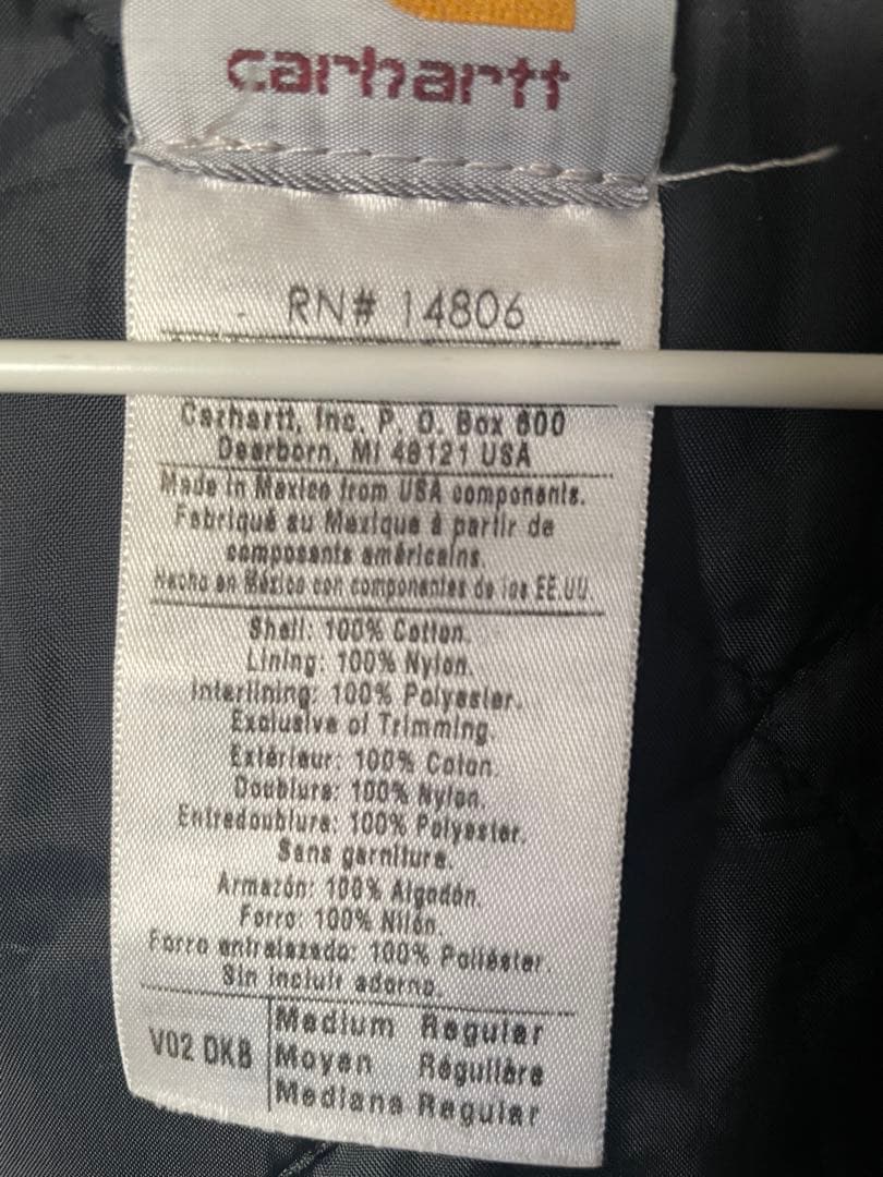 Carhartt ブラウン ベスト メキシコ製