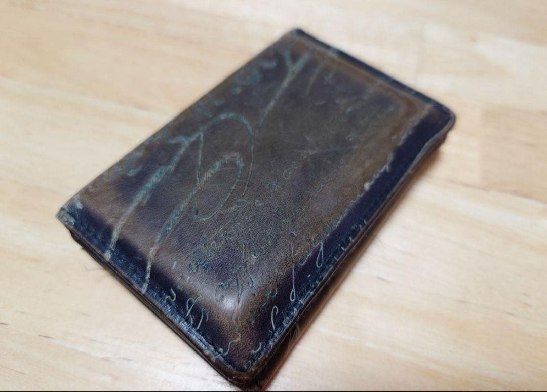 ベルルッティ カードケース　名刺入れ　カリグラフィ