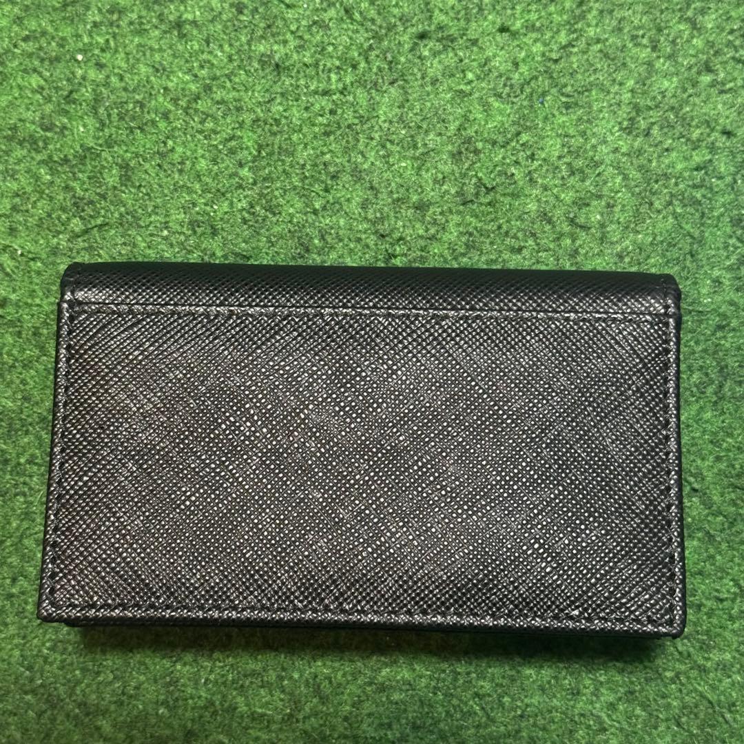 PRADA ブラックレザー 名刺入れ 箱付き