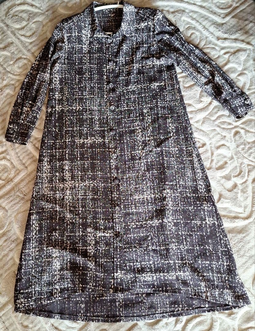 詩仙堂　長袖ワンピース& ジャケット ２点セット