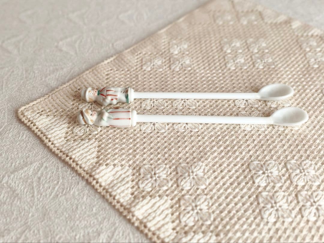 【meryukiさま】vintage spoon ❀ 女の子の マドラースプーン
