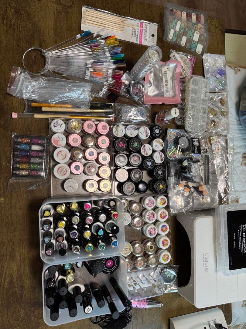 ネイルアート用品セット 多色