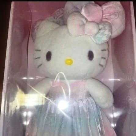 18日迄ハローキティ50周年限定バースデードールぬいぐるみ箱入激レア完売BIG