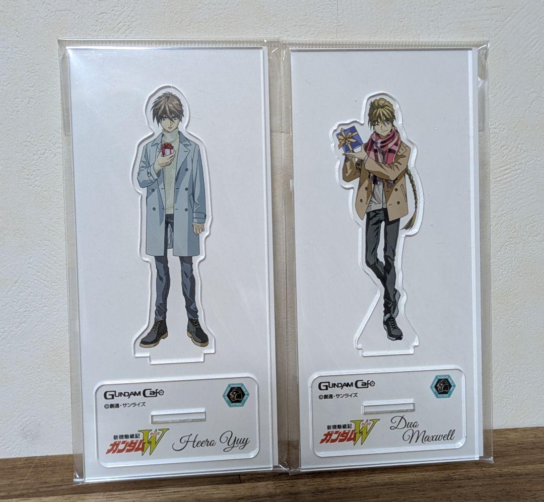 ガンダムW　デュオ　ヒイロ　アクリルスタンド