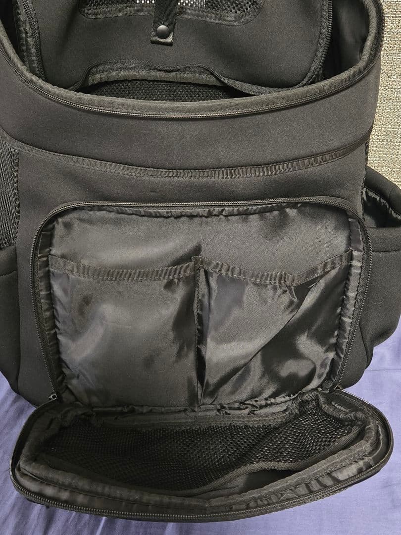 citydog　Ｍサイズ　 ネオプレーンバックパックキャリー　黒色