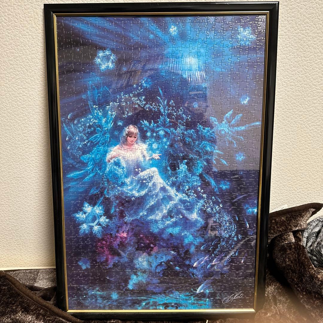 アップルワン　アクアンジュエル　SHU　ジグソーパズル　1000ピース　完成品