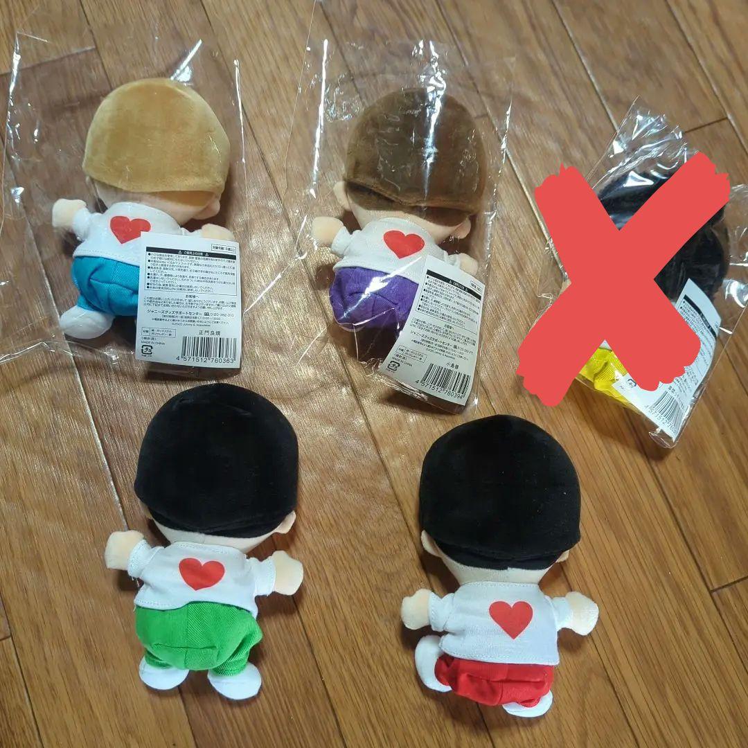 Aぇ! group　ちびぬい　4体セット売り