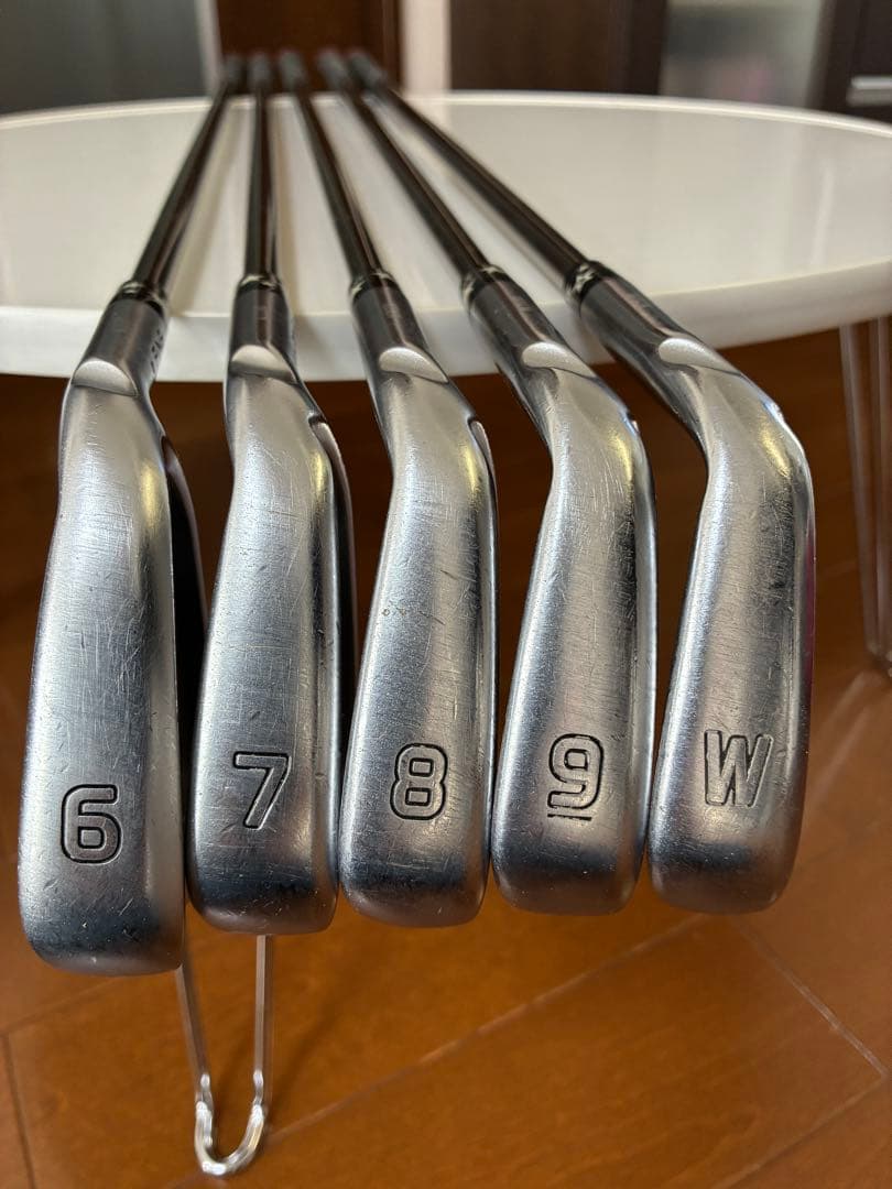 PINGピン i210アイアン 6-W シャフトATTAS80 黒ドット