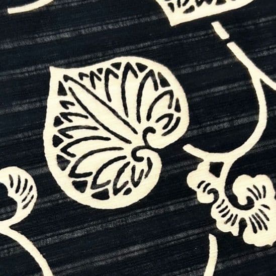 最終お値下げしています。日本橋竺仙 かげろう黒地新品仕立て済(