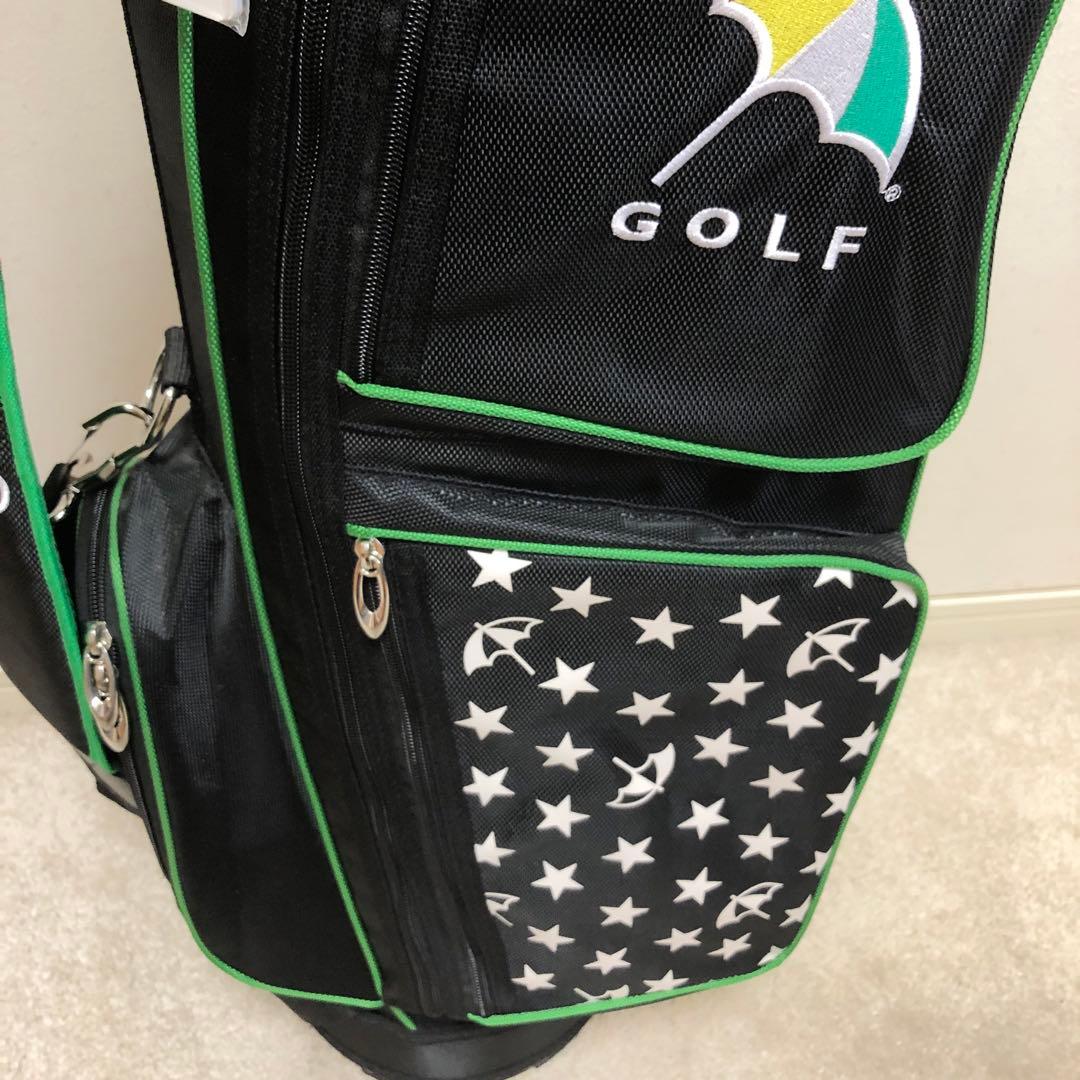 ほぼ未使用品❗️アーノルド・パーマー ゴルフキャディバッグ 軽量
