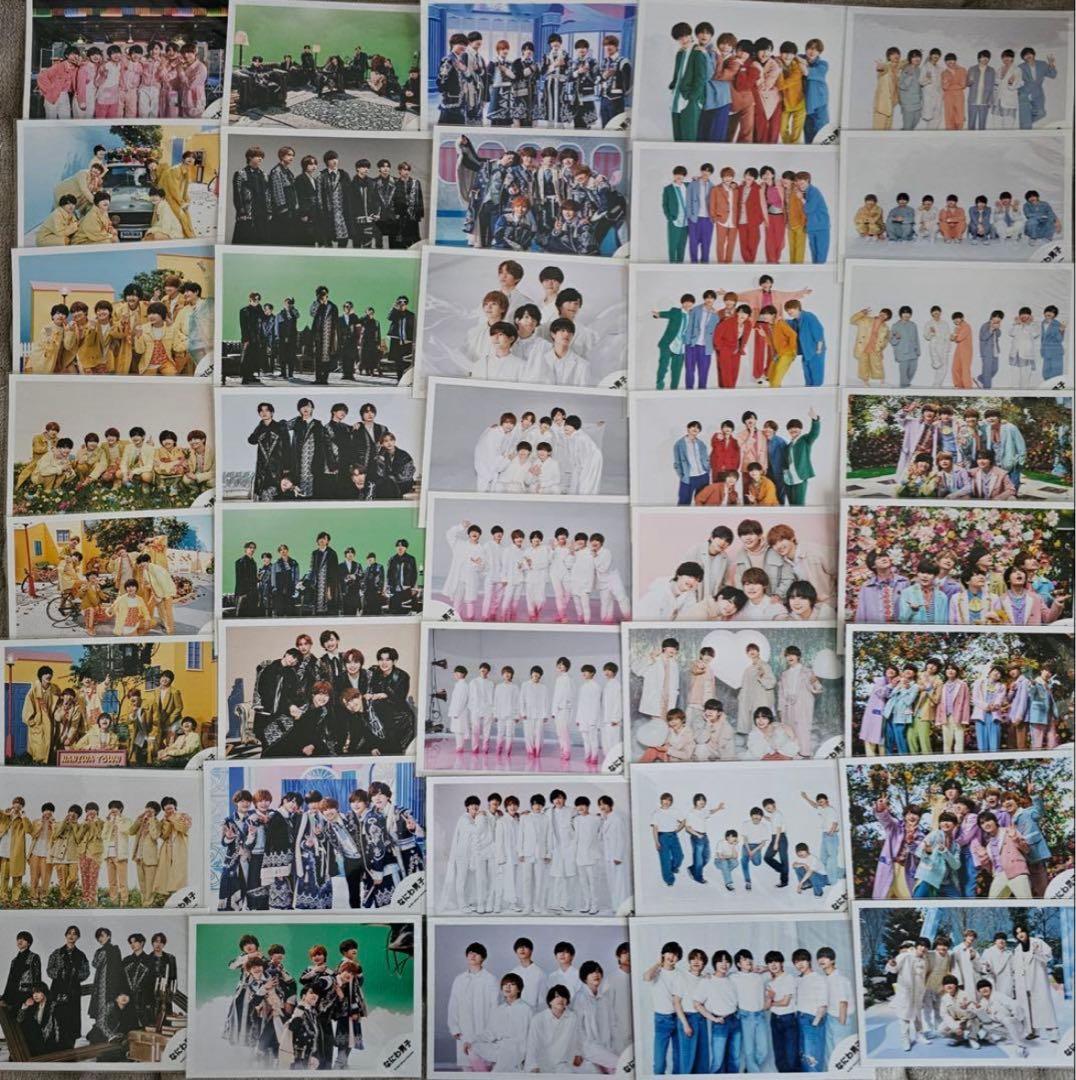 なにわ男子 集合 公式写真87枚 ポストカード 14枚セット