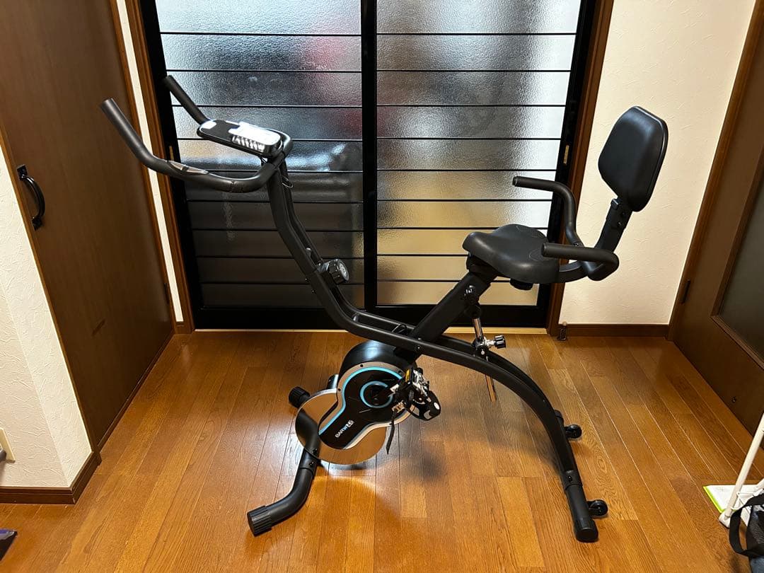【送料込み！】BARWING 折りたたみ フィットネスバイク 静音