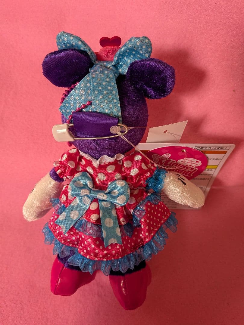 東京ディズニー パルパルーザファンダーランド　ミッキー＆ミニー ぬいぐるみバッジ