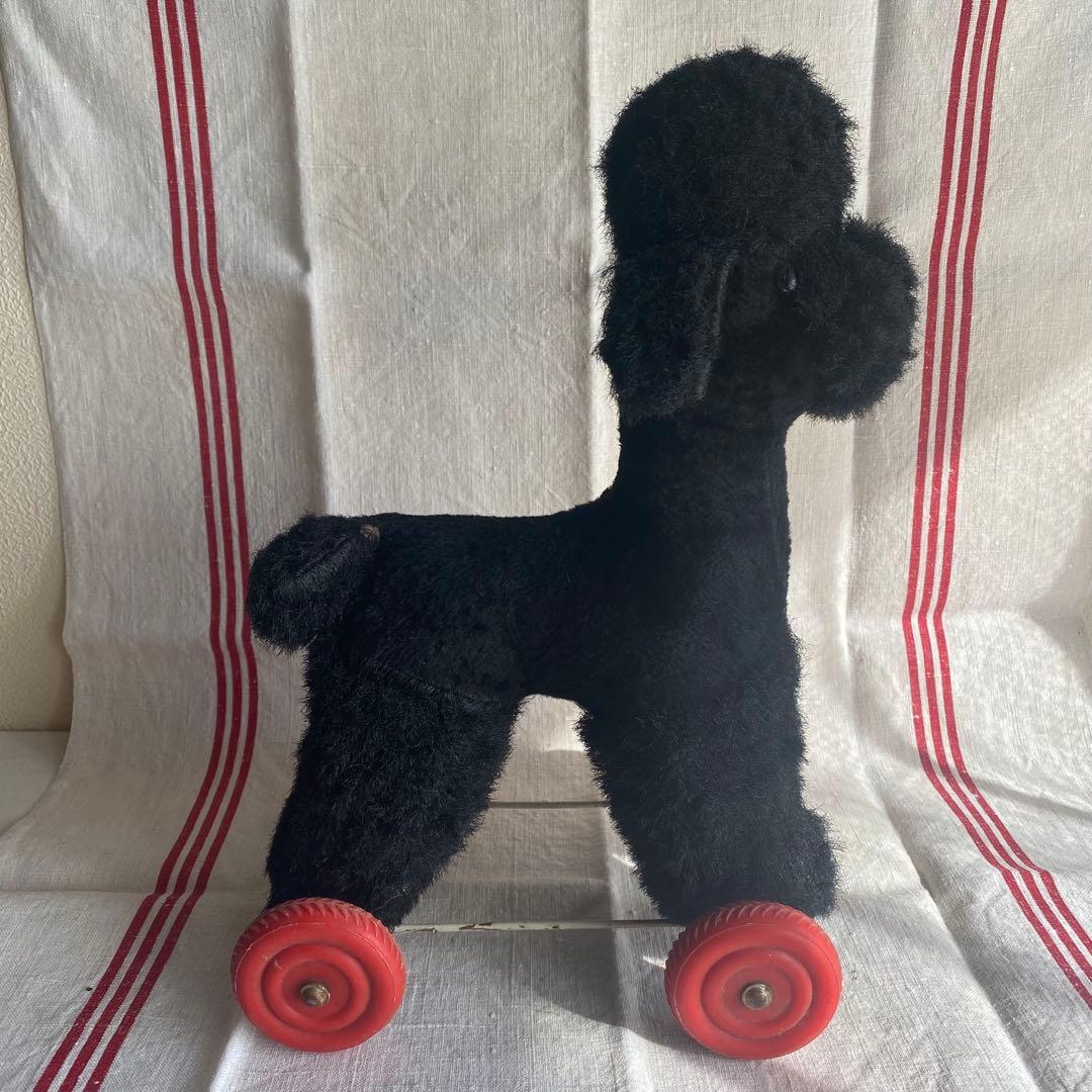 くんくん　フランス・アンティークプードルのぬいぐるみ　プルトイ　テディベア