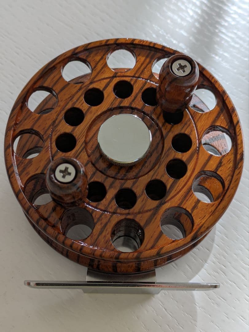 ✨️未使用/超激レア✨️　 ✴️ゼブラウッド✴️　銚栄製作所　木製ヘチリール