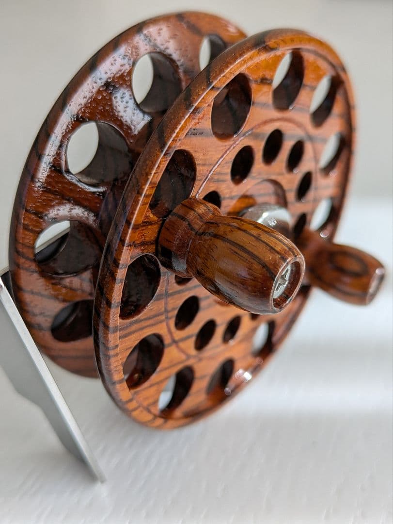 ✨️未使用/超激レア✨️　 ✴️ゼブラウッド✴️　銚栄製作所　木製ヘチリール