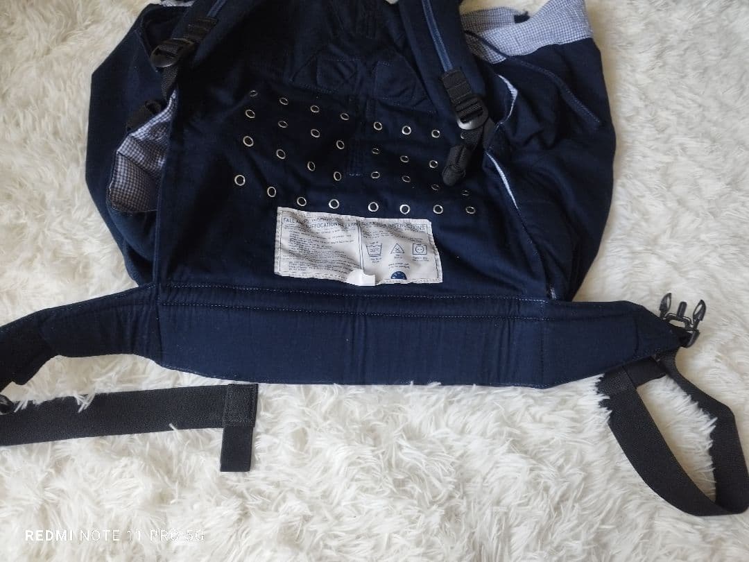 極美品】WEEGO TWIN ウィーゴツイン　ネイビー　2人用抱っこ紐