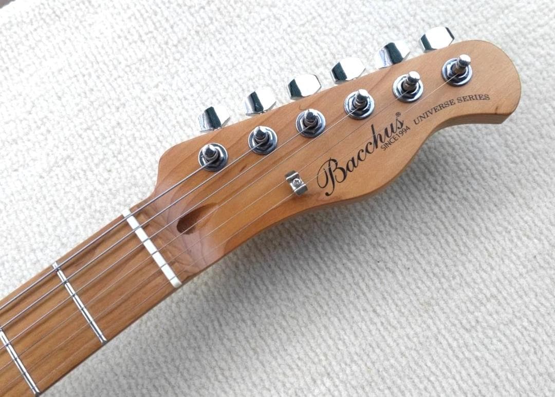 ✨未使用✨バッカス テレキャスター ハムバッカーPUx2 ラメ入レッドメタリック