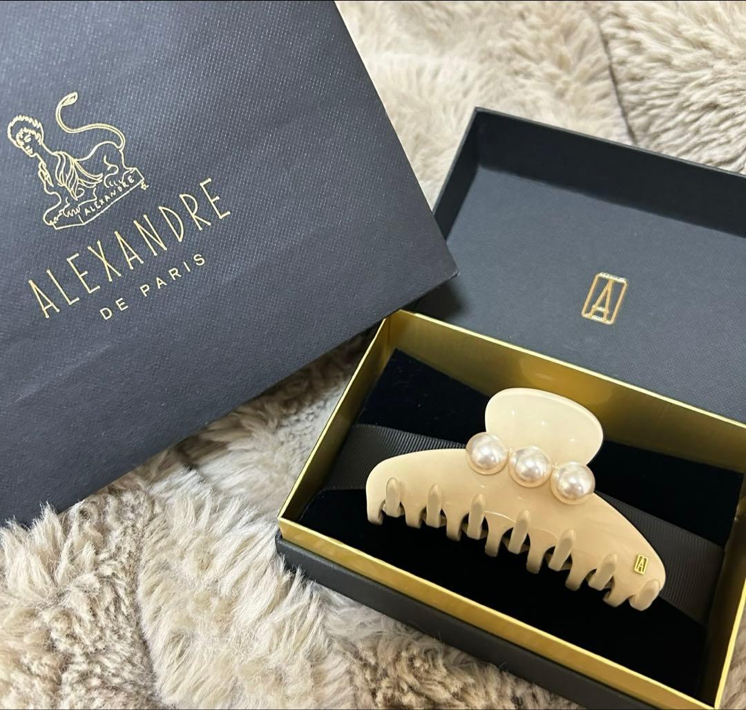 1月までの出品予定　アレクサンドル ドゥ パリ 新品未使用 保証書付き