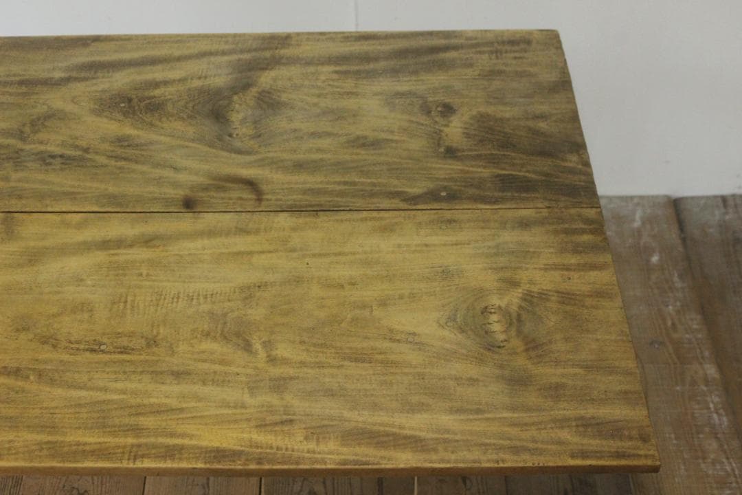 ヴィンテージ ダイニングテーブル 作業台 長机 無垢材 展示台 飾り台